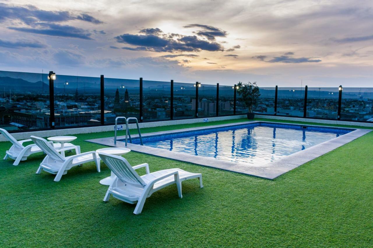 Hotel Real Plaza אגואסקליינטס מראה חיצוני תמונה